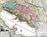 OTTENS: MAP OF THE KINGDOM OF DALMATIA